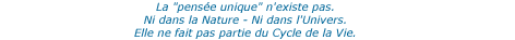 pensée unique