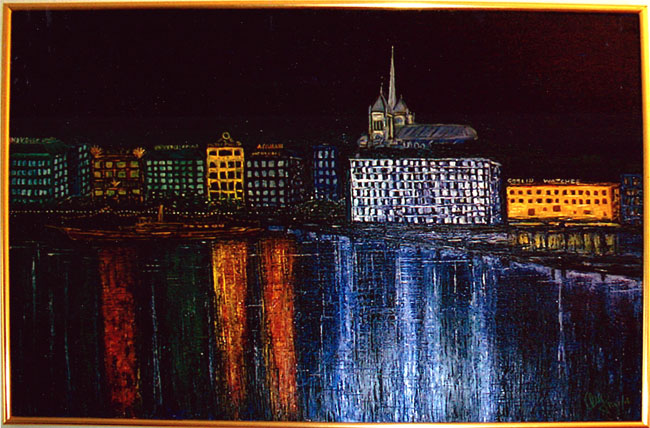 Geneva by night
