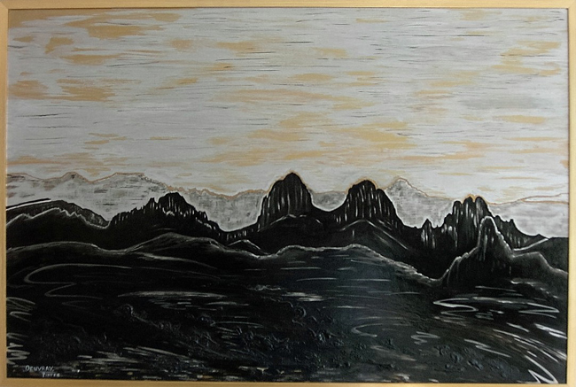 Hoggar - Peinture métalisée (série Gold and Silver)